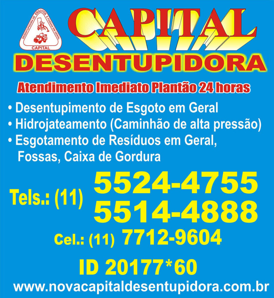 Desentupidora no Parque Residencial Lagos do Rio Bonito SP